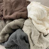 ケーブルフードショートプルオーバー | non-hedge  | 詳細画像35 