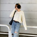 ケーブルフードショートプルオーバー | non-hedge  | 詳細画像6 