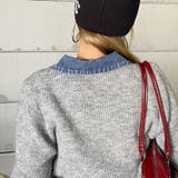 デニム切替トップス | non-hedge  | 詳細画像10 