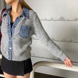 デニム切替トップス | non-hedge  | 詳細画像11 