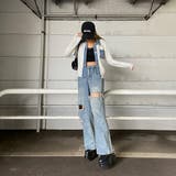 デニム切替トップス | non-hedge  | 詳細画像18 