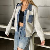 デニム切替トップス | non-hedge  | 詳細画像21 