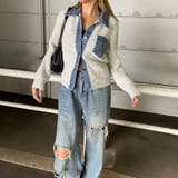 デニム切替トップス | non-hedge  | 詳細画像23 