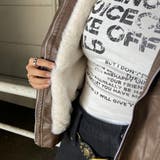 エリフェイクファー合成皮革ブルゾン | non-hedge  | 詳細画像19 