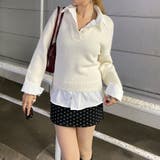 シャツ見せかけニットチュニック | non-hedge  | 詳細画像27 