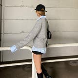 シャツ見せかけニットチュニック | non-hedge  | 詳細画像3 