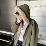 リバーシブルファーフードミリタリージャケット | non-hedge  | 詳細画像17 