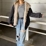 リバーシブルファーフードミリタリージャケット | non-hedge  | 詳細画像52 