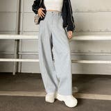 グレー | 裏起毛カーブパンツ | non-hedge