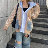 ベージュ | アンサンブル風デニムポケニットカーディガン | non-hedge 