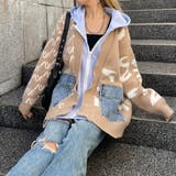 アンサンブル風デニムポケニットカーディガン | non-hedge  | 詳細画像11 