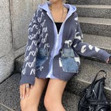 アンサンブル風デニムポケニットカーディガン | non-hedge  | 詳細画像30 