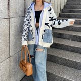 アンサンブル風デニムポケニットカーディガン | non-hedge  | 詳細画像40 