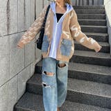 アンサンブル風デニムポケニットカーディガン | non-hedge  | 詳細画像8 