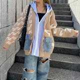 アンサンブル風デニムポケニットカーディガン | non-hedge  | 詳細画像9 