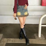 ファー切替デニムミニスカート | non-hedge | 詳細画像28