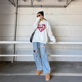 ボアロゴハートフードチュニック | non-hedge  | 詳細画像16 