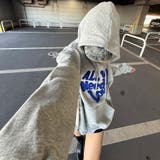 ボアロゴハートフードチュニック | non-hedge  | 詳細画像8 