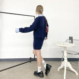 シャツアンサンブル風ニットトップス・スカートセットアップ | non-hedge  | 詳細画像27 