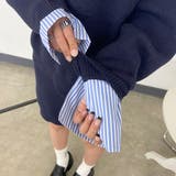 シャツアンサンブル風ニットトップス・スカートセットアップ | non-hedge  | 詳細画像37 