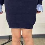 シャツアンサンブル風ニットトップス・スカートセットアップ | non-hedge  | 詳細画像43 