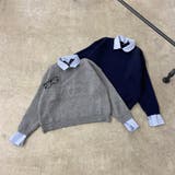 シャツアンサンブル風ニットトップス・スカートセットアップ | non-hedge  | 詳細画像46 