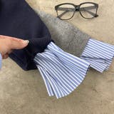 シャツアンサンブル風ニットトップス・スカートセットアップ | non-hedge  | 詳細画像50 