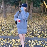 シャツアンサンブル風ニットトップス・スカートセットアップ | non-hedge  | 詳細画像6 