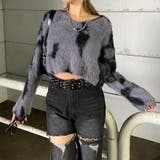 チャコール | ムラシャギーニットプルオーバー | non-hedge 