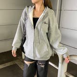 裏起毛フードロゴビッグパーカー | non-hedge  | 詳細画像16 