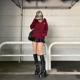 裏起毛フードロゴビッグパーカー | non-hedge  | 詳細画像2 