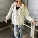 裏起毛フードロゴビッグパーカー | non-hedge  | 詳細画像31 