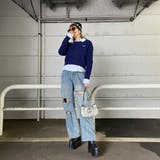 ケーブルニットプルオーバー・シャツアンサンブル | non-hedge | 詳細画像11