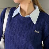 ケーブルニットプルオーバー・シャツアンサンブル | non-hedge | 詳細画像18