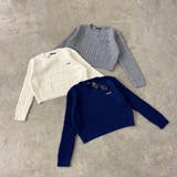 ケーブルニットプルオーバー・シャツアンサンブル | non-hedge | 詳細画像25