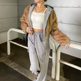 パーカーアンサンブル風ファーブルゾン | non-hedge  | 詳細画像11 