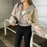 パーカーアンサンブル風ファーブルゾン | non-hedge  | 詳細画像20 