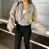 パーカーアンサンブル風ファーブルゾン | non-hedge  | 詳細画像21 