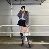 パーカーアンサンブル風ファーブルゾン | non-hedge  | 詳細画像24 