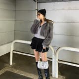 パーカーアンサンブル風ファーブルゾン | non-hedge  | 詳細画像25 