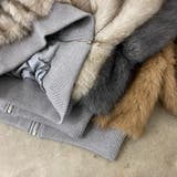 パーカーアンサンブル風ファーブルゾン | non-hedge  | 詳細画像35 