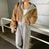 パーカーアンサンブル風ファーブルゾン | non-hedge  | 詳細画像7 