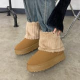 モカ | ルーズファームートンブーツ | non-hedge 