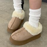 フェイクファー切替ムートンブーツ | non-hedge  | 詳細画像1 