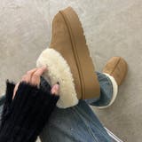 フェイクファー切替ムートンブーツ | non-hedge  | 詳細画像16 