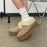 フェイクファー切替ムートンブーツ | non-hedge  | 詳細画像5 