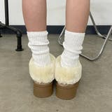 フェイクファー切替ムートンブーツ | non-hedge  | 詳細画像6 