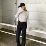 ラメ袖フレアニットトップス | non-hedge  | 詳細画像14 