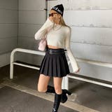 ラメ袖フレアニットトップス | non-hedge  | 詳細画像23 