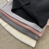 ラメ袖フレアニットトップス | non-hedge  | 詳細画像35 